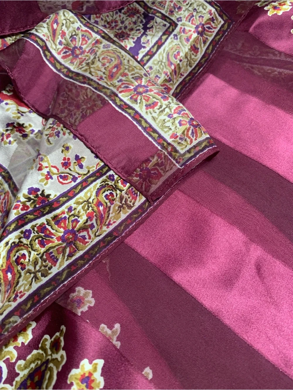 Yves Saint Laurent luxurious silk
